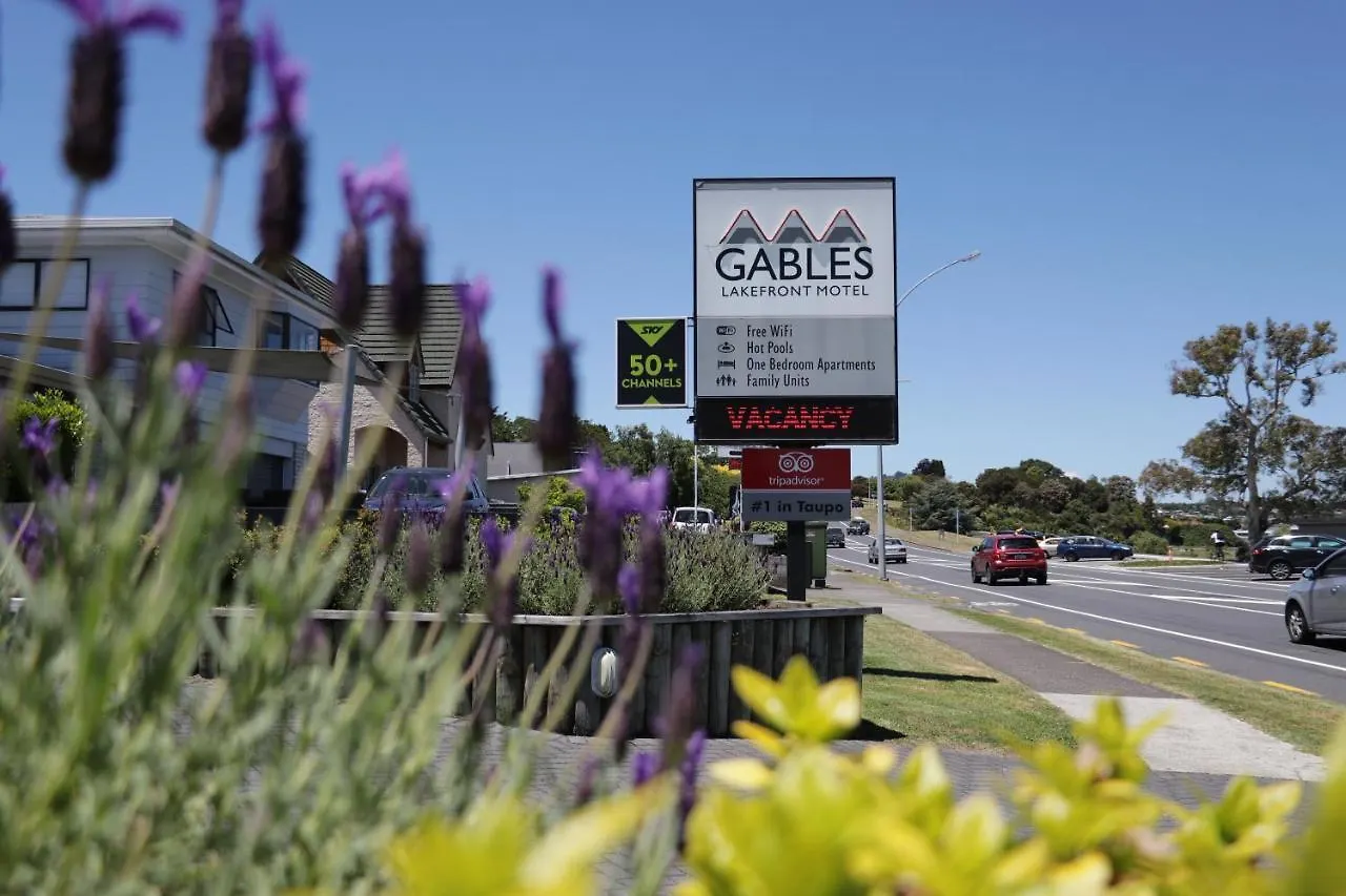 **** Motel Gables Lakefront Resort Tauposee Neuseeland